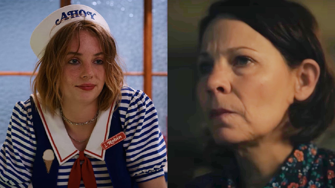Maya Hawke in Stranger Things and Lili Taylor in Outer Range.