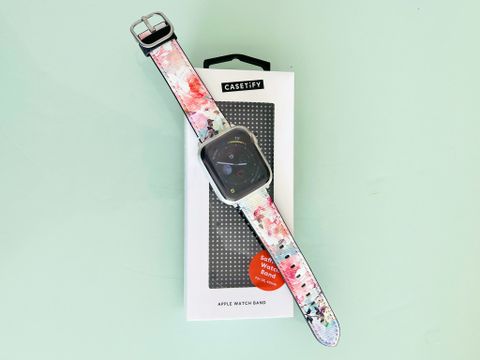 Casetify Saffiano Leather Watchband