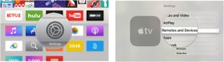 Remotes and Devices on Apple TV