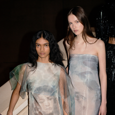 London Fashion Week AW25 Erdem backstage