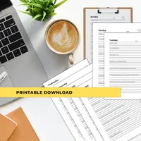 Mindfulness Log | View at Etsy