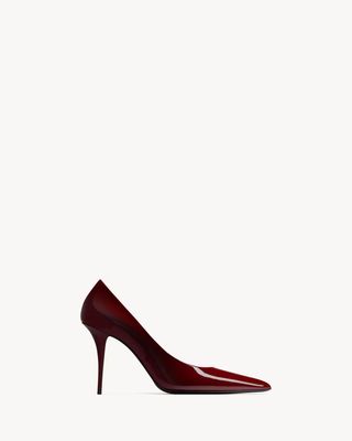 YSL, NORMA pumps in patent leather