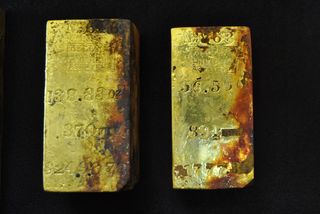 Gold Bars from SS Central America