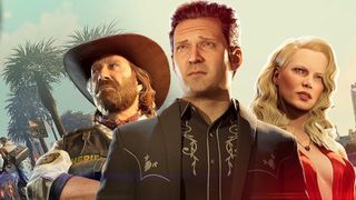 Chuck Norris, Michael Madsen, and Kim Basinger in Crime Boss: Rockay City key art