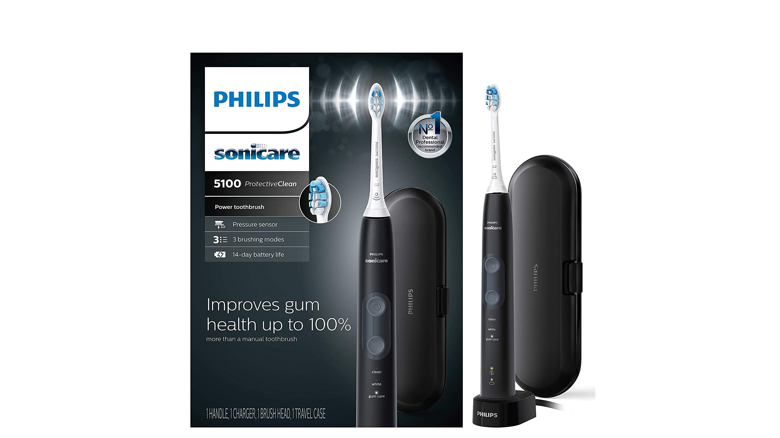 Philips Sonicare ProtectiveClean 5100 pack shot