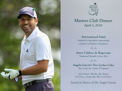 Masters Champions Dinner