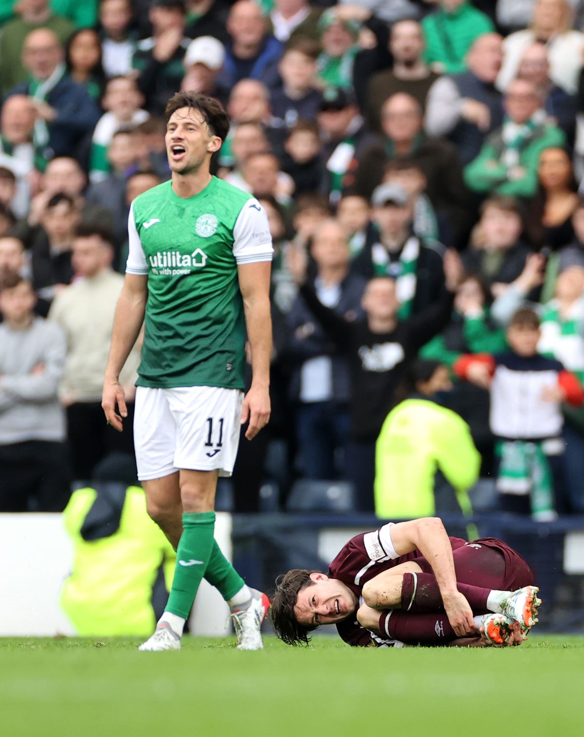 Heart of Midlothian v Hibernian – Scottish Cup – Semi Final – Hampden Park