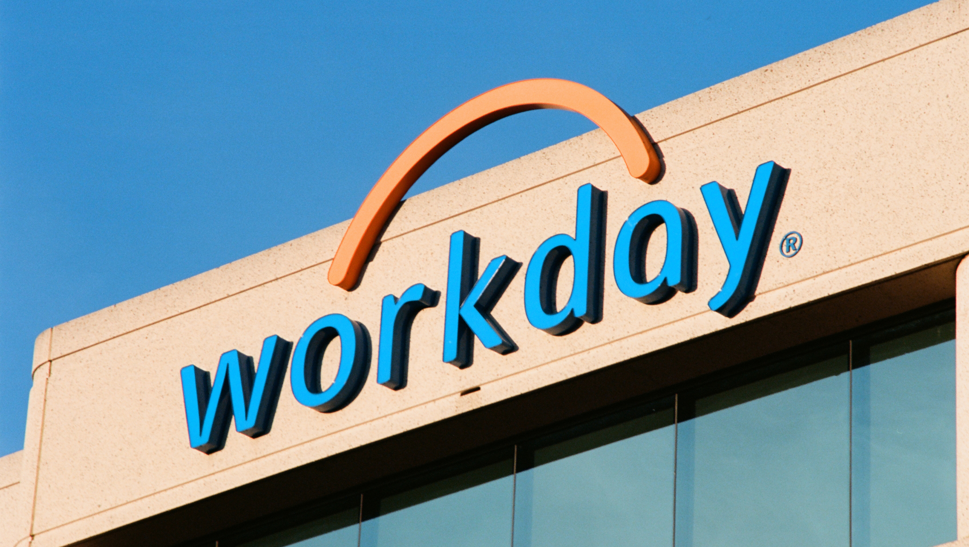 Workday logo on office building