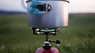 how to clean your hiking stove: burner
