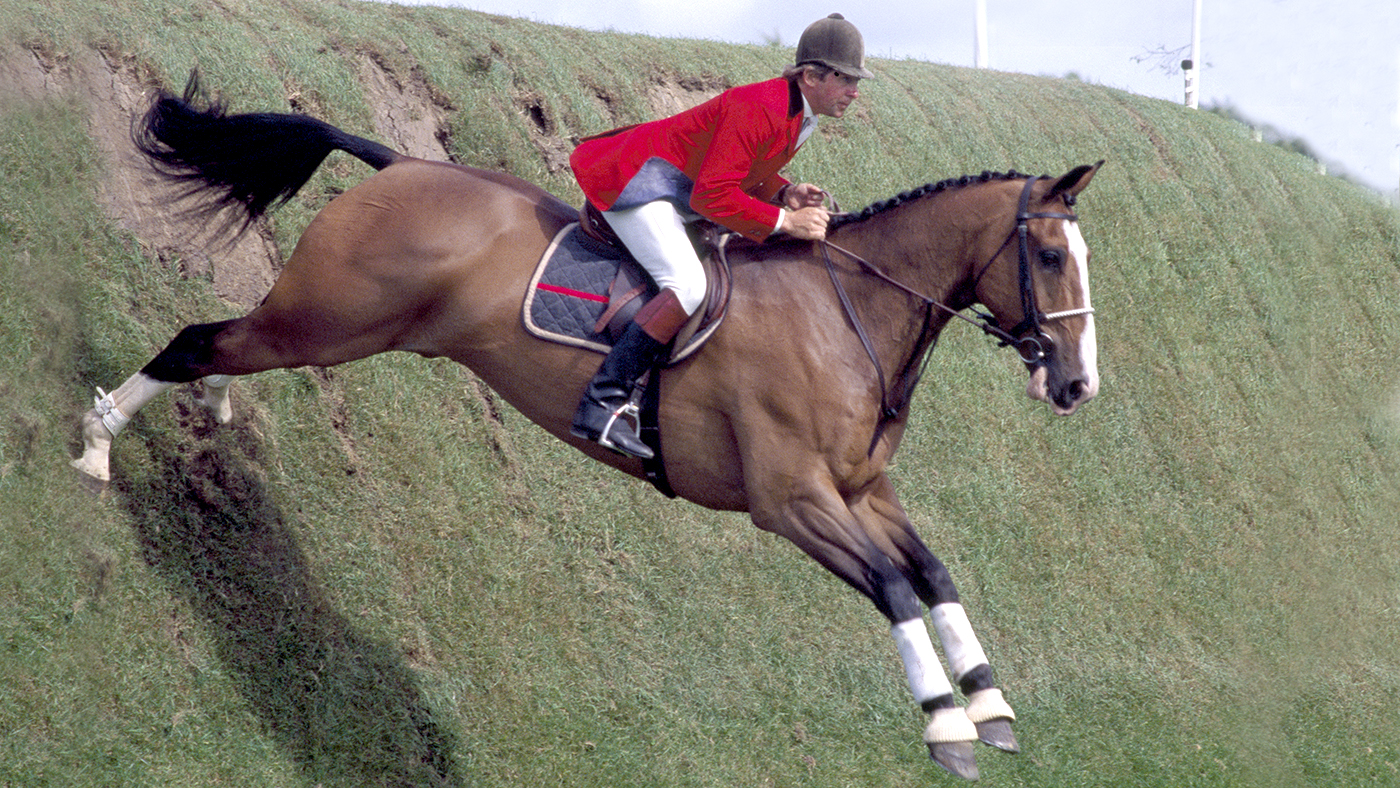 Nick Skelton and Apollo in the Hickstead Derby