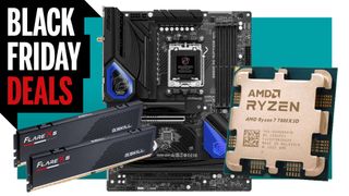 AMD Ryzen 7 7800X3D with an ASRock B650E PG Riptide motherboard and G.Skill Flare X5 RAM kit