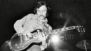 Dickey Betts, Hollywood, Florida, December 27, 1972. After Duane’s death, Dickey stepped to the fore. His new responsibilities included playing slide onstage for the first time.