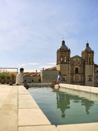 Otro Oaxaca rooftop pool terrace