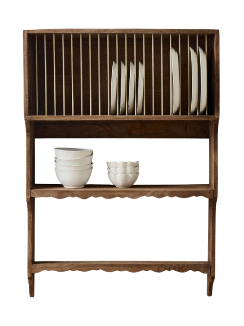 Quinn Wooden Dish Cabinet