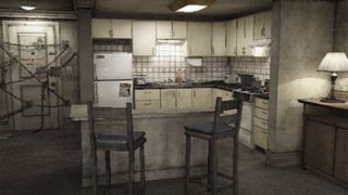 Silent Hill 4: The Room screenshot showing the cursed apartment