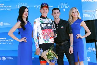 Floris Gerts (BMC) in the best young rider jersey