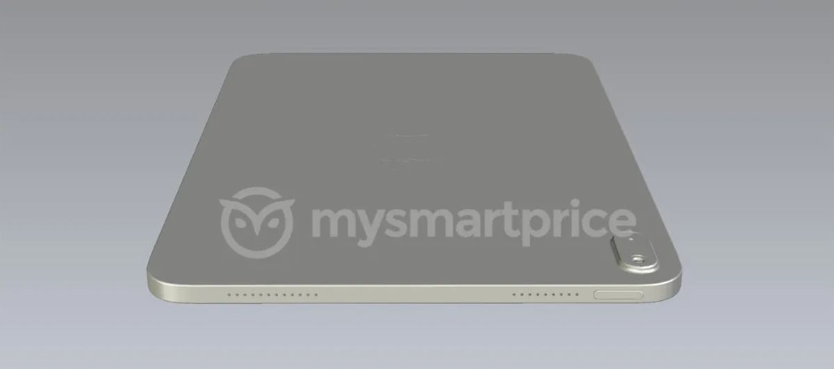 iPad 2022 CAD render