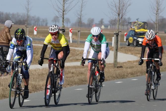 Loes Gunnewijk (Orica AIS), Ellen van Dijk (Specialized - Lululemon), Kirsten Wild (Argos Shimano)