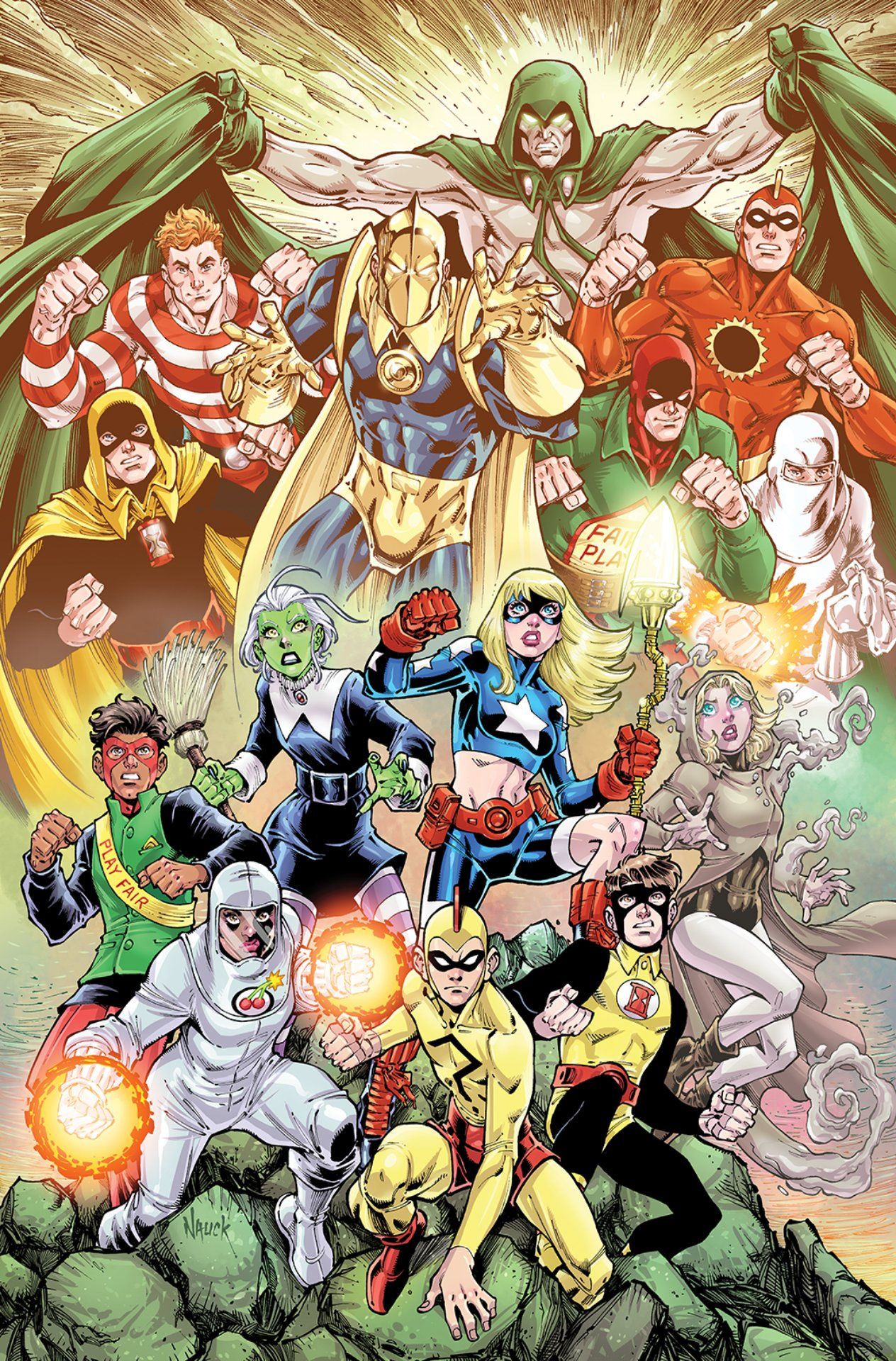 The New Golden Age #1 cover by Todd Nauck