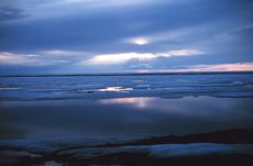 Beaufort Sea arctic ice reaches new low