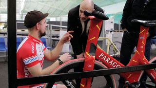 Christopher Robin, Obree bike replica