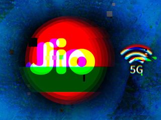 Jio logo with 5G