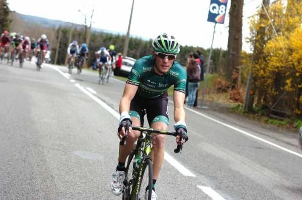 Pierre Rolland (Europcar) was on the attack.