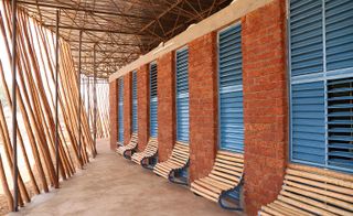 Francis Kéré’s Lycée Schorge in Koudougou, Burkina Faso, completed in 2016.