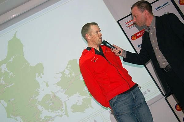 A rider talks about this year's course.