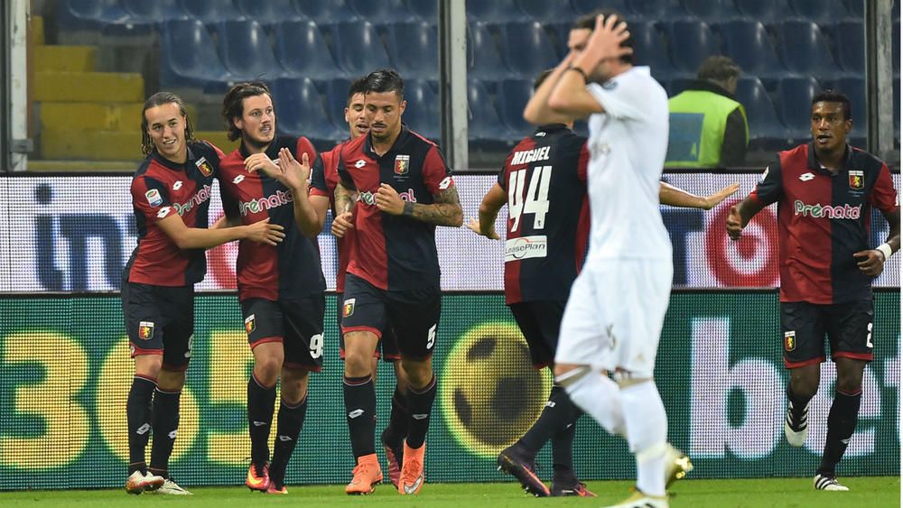 Genoa 3 AC Milan 0: Unbeaten run comes crashing to an end as Paletta ...