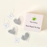 7. Heart-Shaped Tea Bags