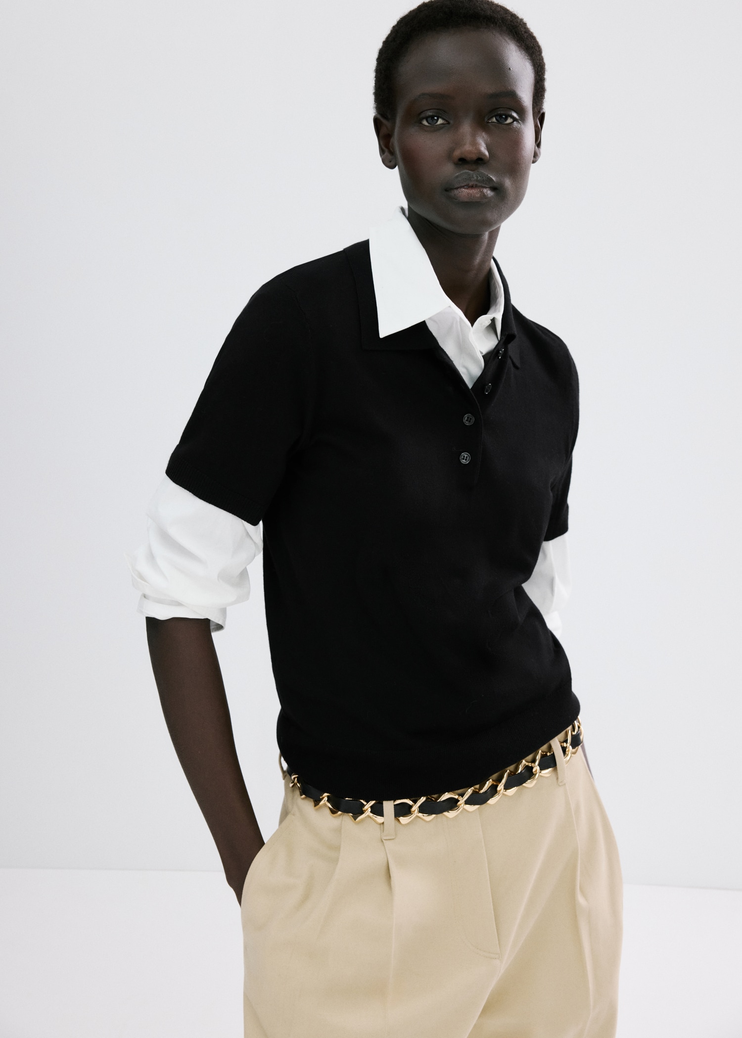 Polo Neck Sweater - Women | Mango Usa