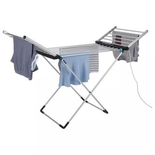 Minky Wing 12m Heated Clothes Airer with Cover