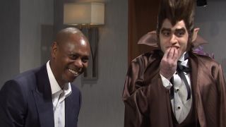 Dave Chappelle and Pete Davidson on SNL