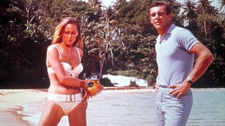 Best James Bond films - James Bond and Honey Ryder in Dr. No