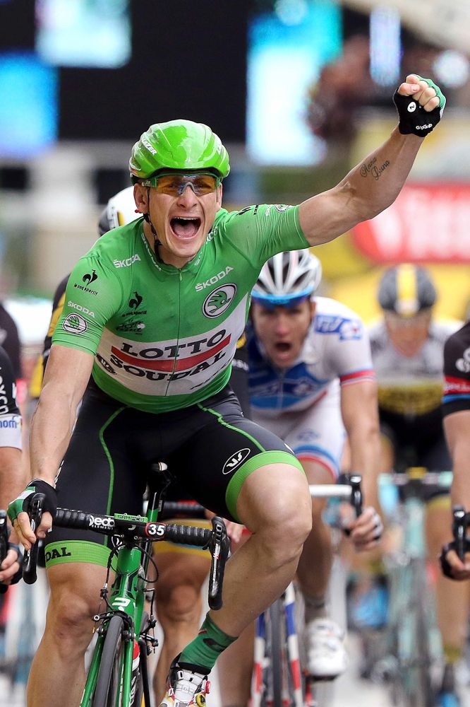 Andre Greipel collects another Tour stage win.
