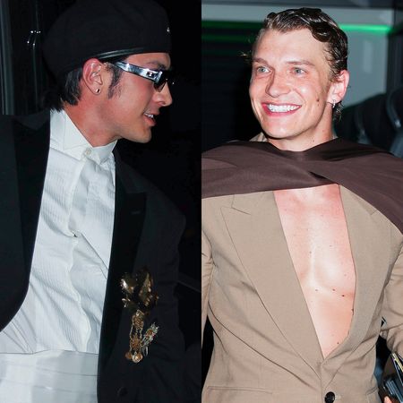 Hudson Williams and Connor Storrie wore after-party looks to the same 2026 Met Gala event