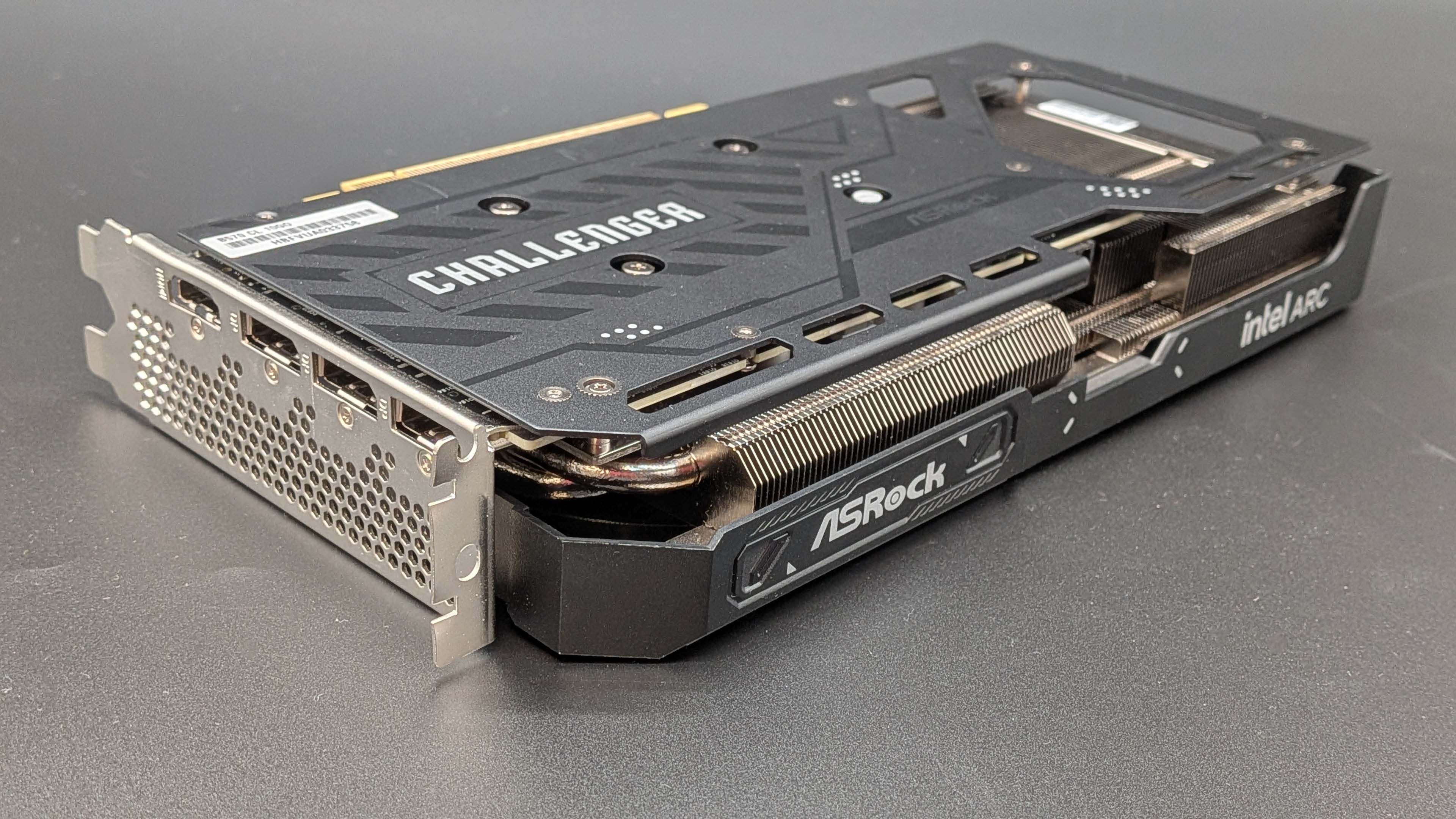 Intel Arc B570 graphics card by ASRock