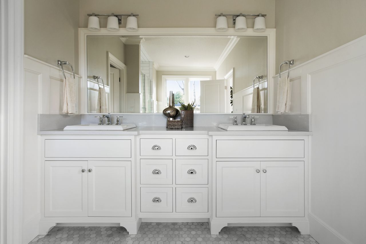 double bathroom vanities