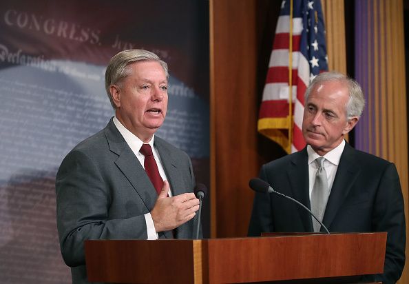 Sen. Lindsey Graham and Sen. Bob Corker.