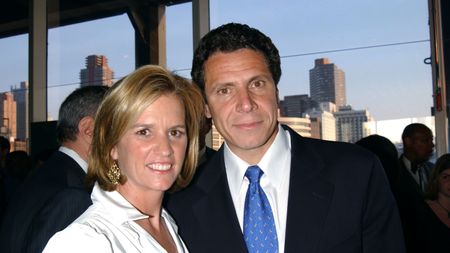 Kerry Kennedy-Cuomo and husband Andrew Cuomo are on hand at