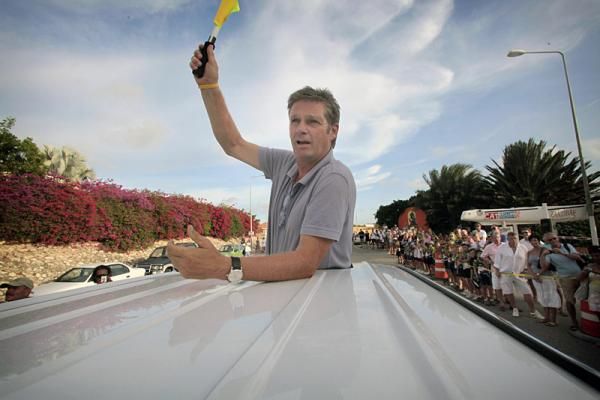 Race organiser Leo van Vliet.