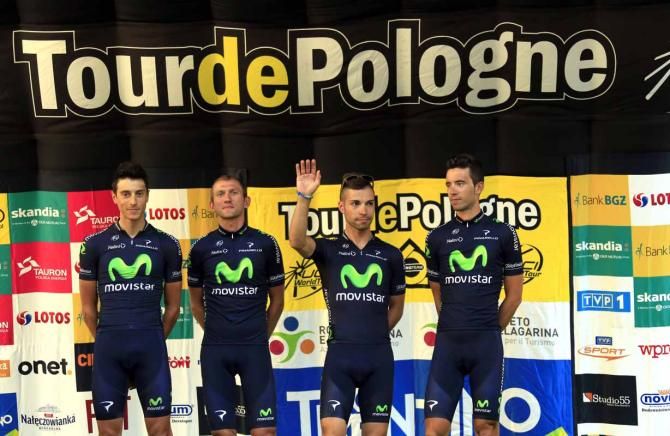 Sylvester Szmyd and Giovanni Visconti lead Movistar