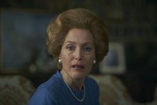 Margaret Thatcher in The Crown played by Gillian Anderson