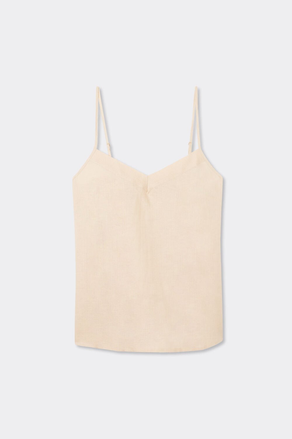 The Pure Linen Top in Linen Fabric