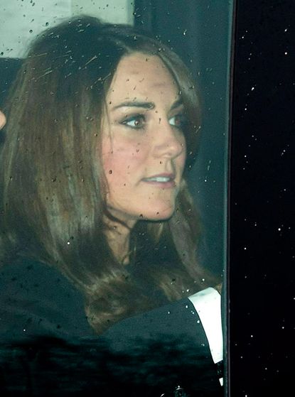 Kate Middleton attends the Buckingham Palace Christmas lunch