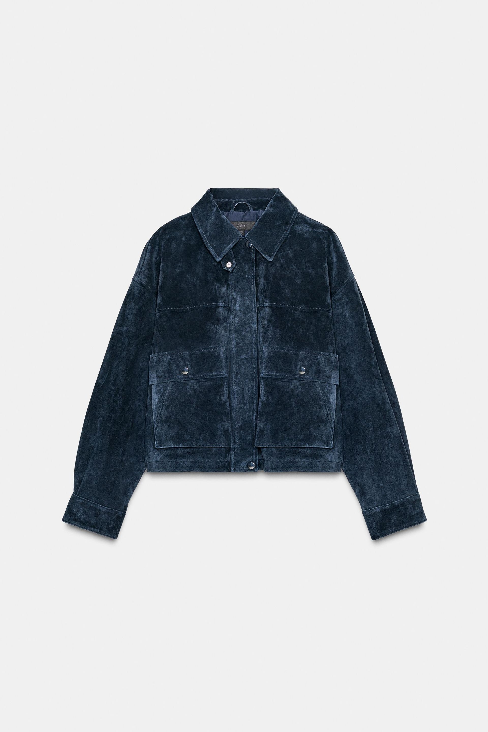 100% Leather Bomber Jacket