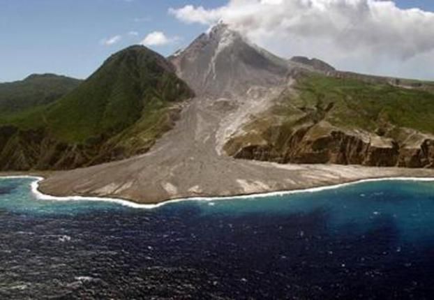 volcano, caribbean