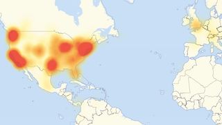 Level3 map of the web outage