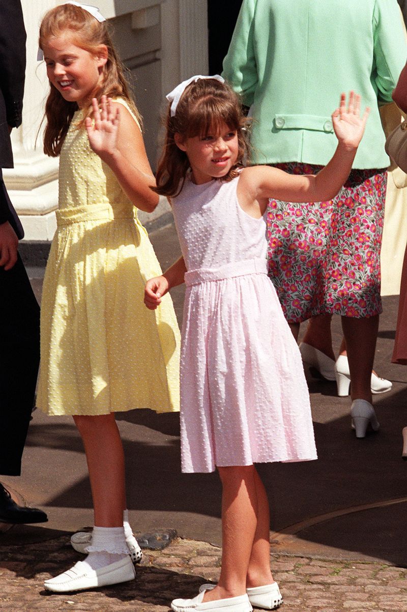 Princess Beatrice &amp; her sister Eugenie